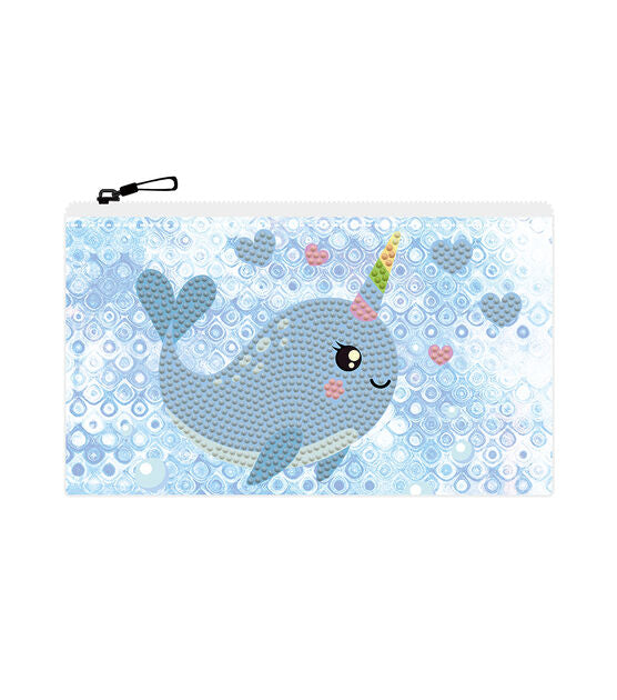 Diamond Dotz - Dotzies - Narwhal Love Zipper Pouch