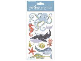 Jolee's Boutique - Ocean Animals Dimensional Stickers