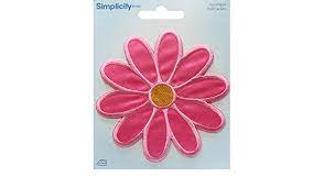 Simplicity - Pink Daisy Applique