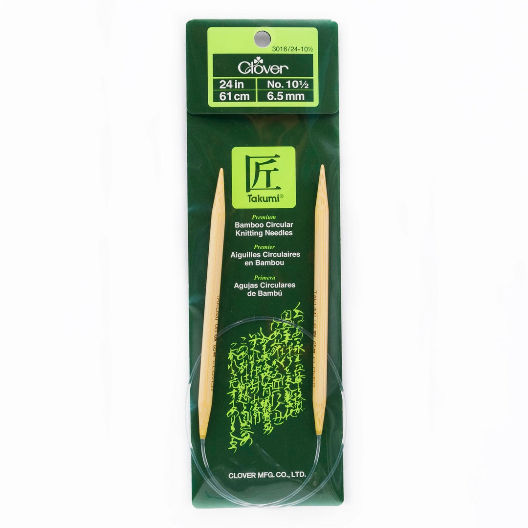 Clover - Bamboo Circular Knitting Needles - 24 inch/61 cm (3016)