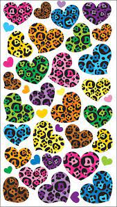 Sticko - Animal Print Hearts (52-20027)