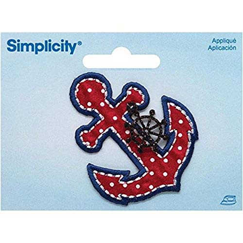 Simplicity - Anchor with Ship's Wheel Applique