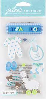 Jolee's Boutique - Baby Boy Dimensional Stickers