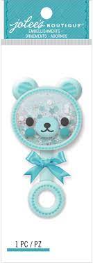 Jolee's Boutique - Baby Boy Rattle Embellishment