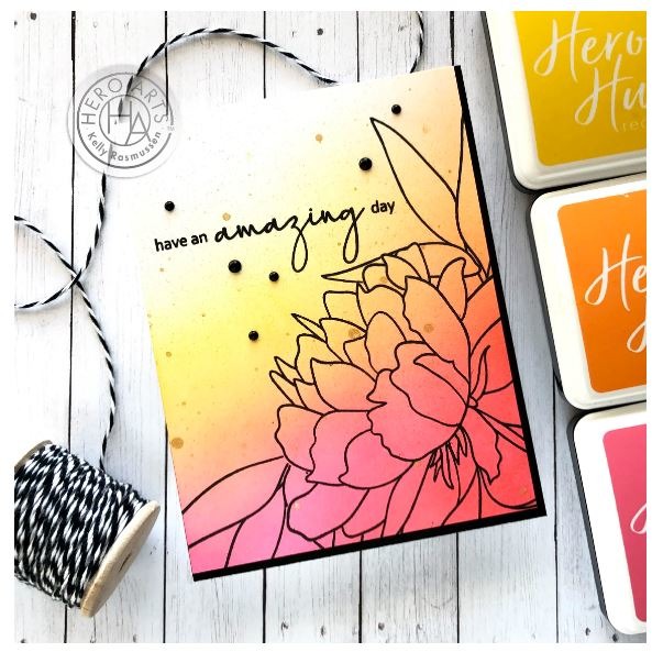 Hero Arts and Altenew - Bloom & Grow Partners Collaborative Stamp Set