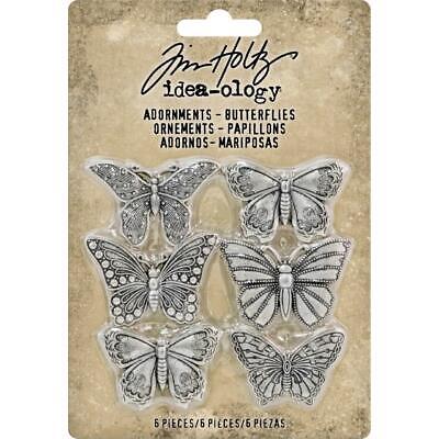 Tim Holtz - ideaology - Butterflies Adornments