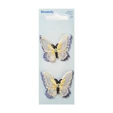 Simplicity - Sheer Butterflies Appliques