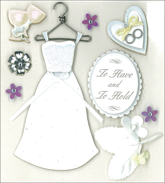 K & Company - Classic Wedding Dimensional Stickers