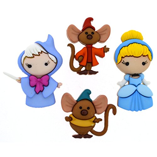 Dress It Up - Disney - Cinderella Buttons