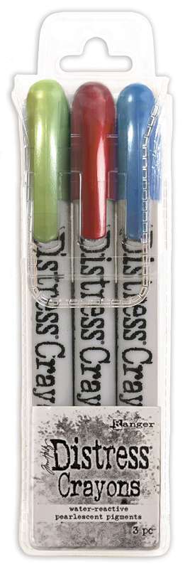 Ranger Ink - Tim Holtz - Holiday Distress Crayons - 3 count