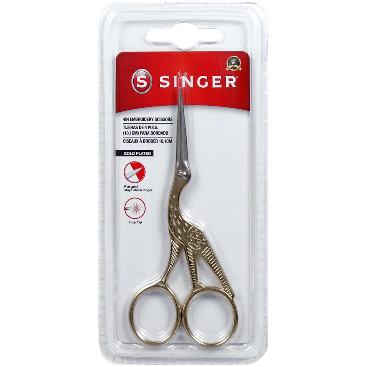 Singer - Embroidery Scissors - Fine Tip