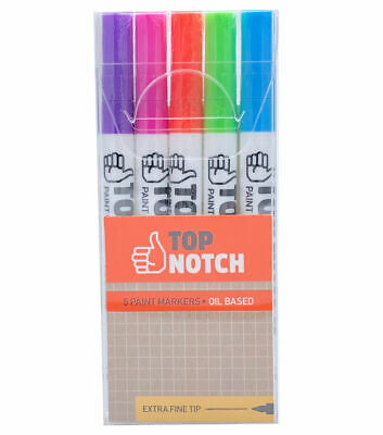 Top Notch - Oil Based Paint Markers - Extra Fine Tip