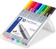 Staedtler - Triplus Fineliner Pens - 0.3mm - 10 Pack