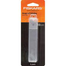 Fiskars - Snap-Off Utility Blades - 5 pack