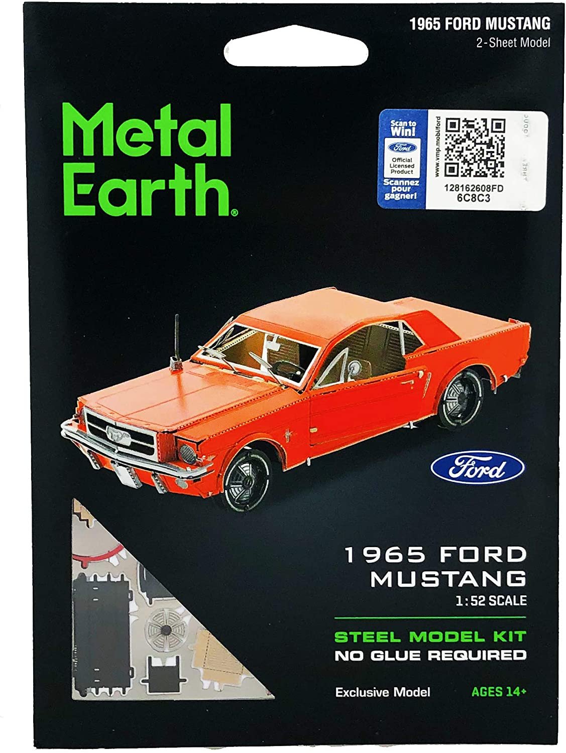 Metal Earth - 1965 Ford Mustang Steel Model Kit