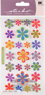 Sticko - Funky Flowers Stickers