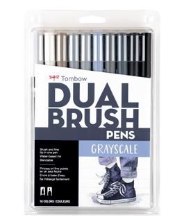 Tombow - Dual Brush Pens - Grayscale Palette