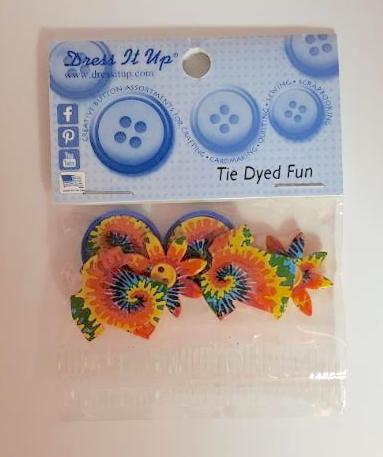 Dress it Up - Tie Dyed Fun Buttons