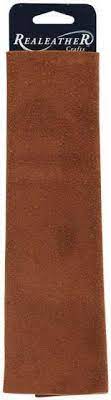 Silver Creek Leather Co. - Realeather - Suede Trim Piece - 8 1/2" x 11"