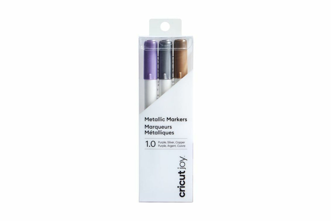 Cricut Joy - Metallic Markers - Purple, Silver, and Copper - 1.0 mm