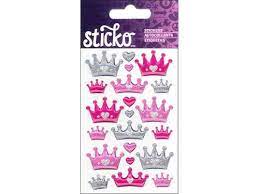 Sticko - Mini Princess Crowns