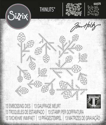 Sizzix Thinlits - Pine Patterns