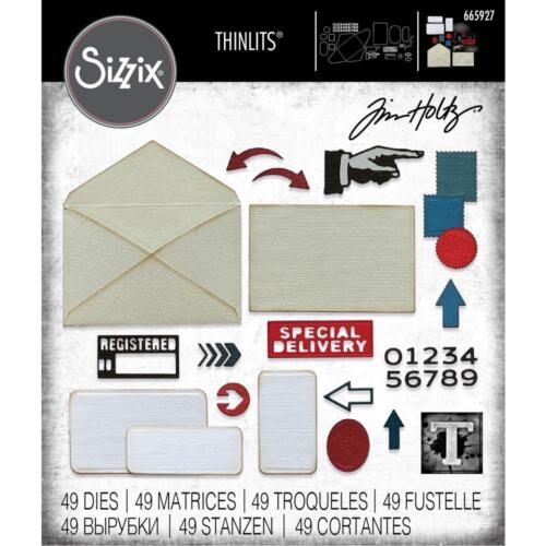 Sizzix Thinlits - Postale