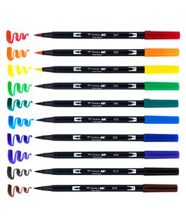 Tombow - Dual Brush Pens - Primary Palette - Version 2