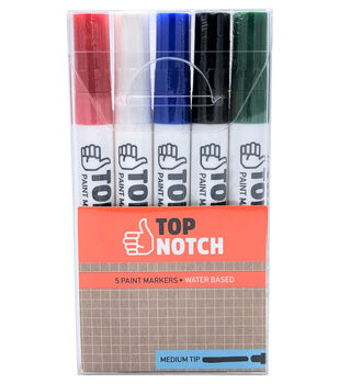 Top Notch - Water Based Paint Markers - Medium Tip