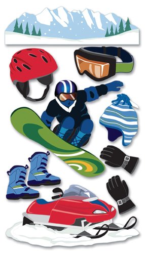 Jolee's Boutique - Snowboarding Stickers