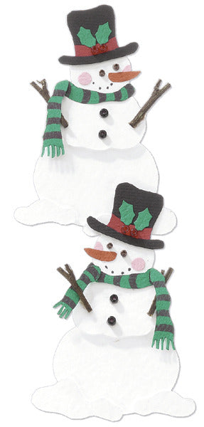 Jolee's Boutique - Snowman 3D Stickers