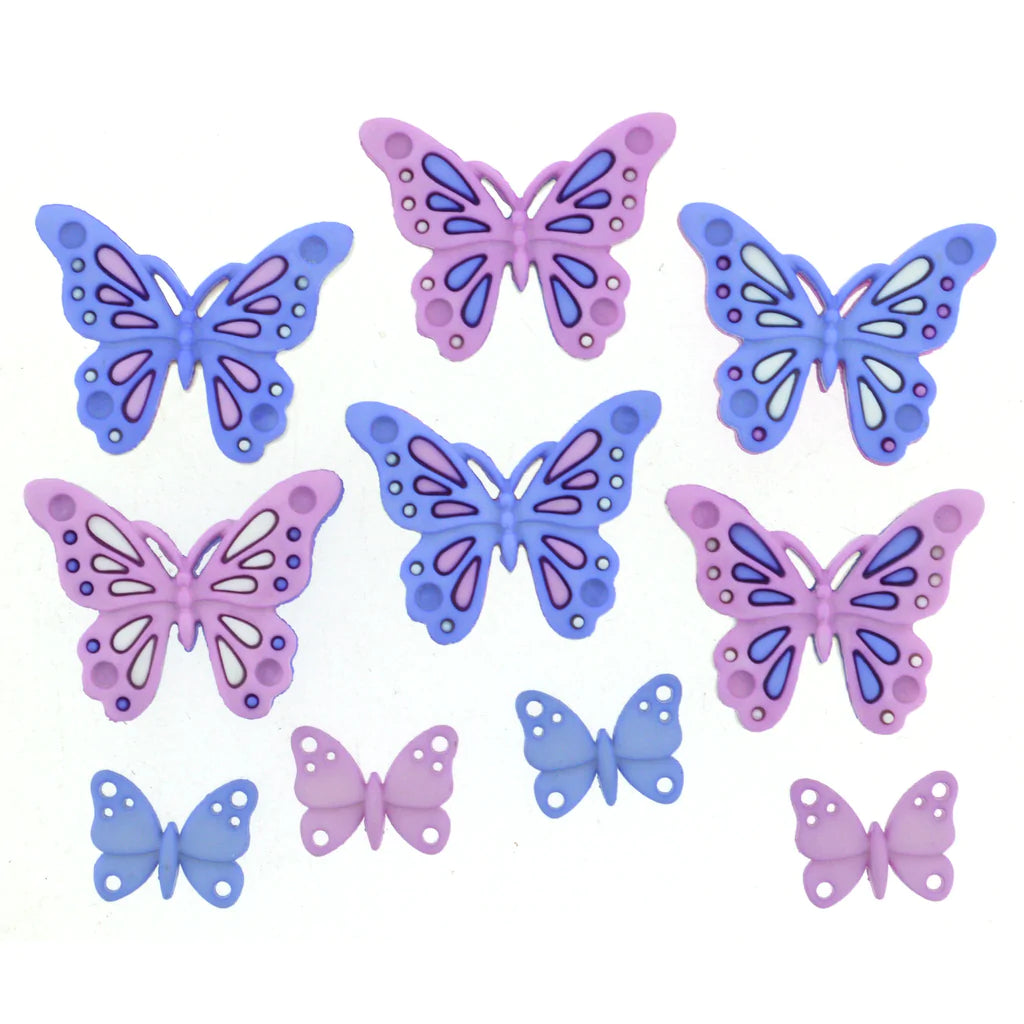 Dress It Up - Sweet Butterflies Buttons