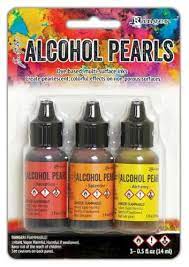 Ranger - Tim Holtz - Alcohol Pearls Inks - Set of 3