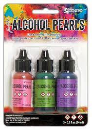 Ranger - Tim Holtz - Alcohol Pearls Inks - Set of 3