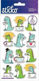 Sticko - Tea-Rex Stickers