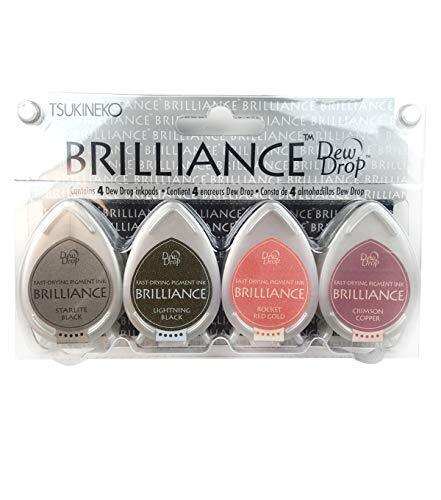 Tsukineko - Brilliance Dew Drop Ink Pads - Two Tone