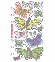 Sticko - Vellum Butterflies Stickers