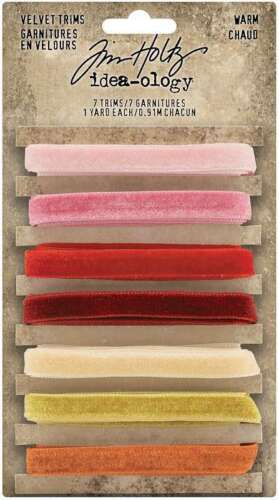 Tim Holtz - idea-ology - Velvet Trims