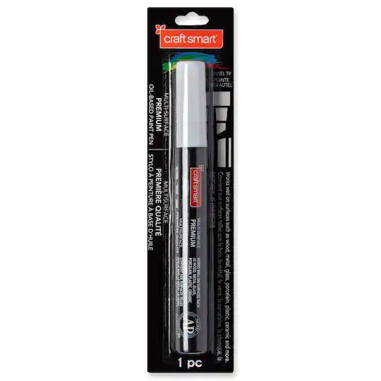 Craft Smart - Oil-Based Paint Pen - Chisel Tip