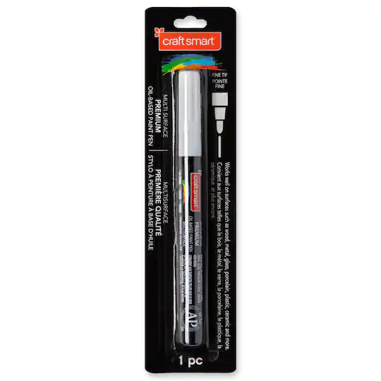 Craft Smart - Multi Surface Premium Oil-Based Paint Pen - Fine Tip