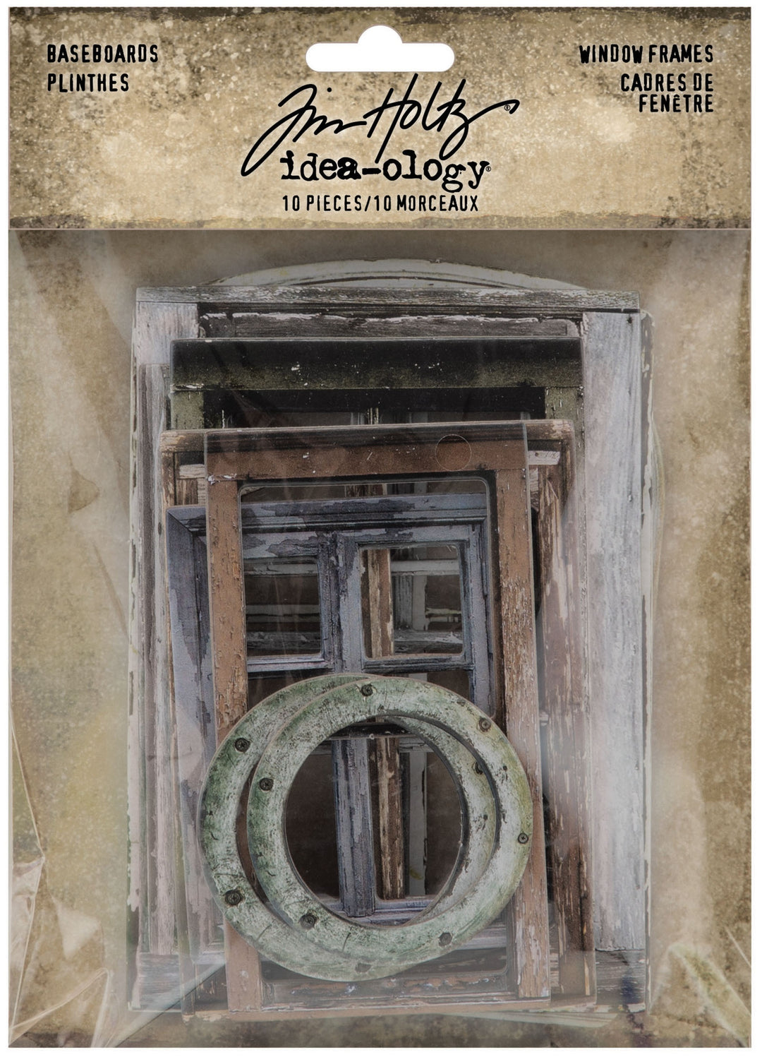 Tim Holtz - idea-ology - Window Frames Baseboards