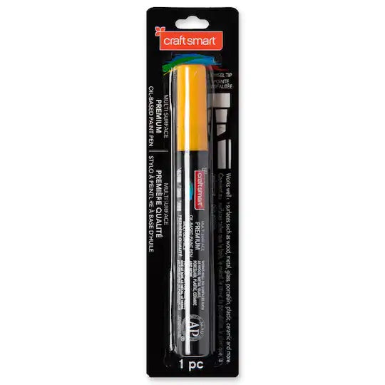 Craft Smart - Oil-Based Paint Pen - Chisel Tip